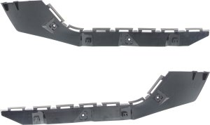 Rear Bumper Support Side Cover Pair/Set for Ford Fusion 2010-2012, Right (Passenger) and Left (Driver), Plastic Replacement