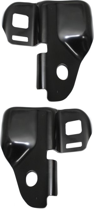 Rear Bumper Bracket Pair/Set for Ford F-150 2009-2014, Right (Passenger) and Left (Driver), Steel, Styleside Replacement