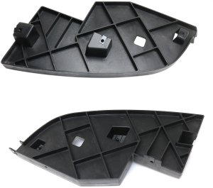 Front Bumper Filler Pair/Set for GMC Yukon/Yukon XL 2007-2014, Right (Passenger) and Left (Driver) Outer, for Denali Hybrid 2010-2013, Replacement
