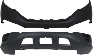 Front Bumper Cover Set for 2012-2014 Honda CR-V, Upper and Lower Replacement Set