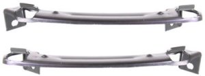 Front Bumper Bracket Right (Passenger) and Left (Driver) Side Cover Pair/Set for 2007-2012 Hyundai Santa Fe, Replacement
