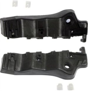 Front Bumper Bracket Pair/Set for Hyundai Santa Fe Sport 2013-2018, Right (Passenger) and Left (Driver) Replacement