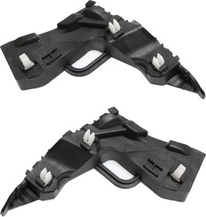Front Bumper Bracket Pair/Set for 2017-2018 Hyundai Elantra, Right (Passenger) and Left (Driver) Side Replacement