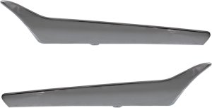 Lower Grille Panel Molding for Hyundai Accent 2012-2014, Right (Passenger) and Left (Driver) Pair/Set of 2, Chrome, Hatchback/Sedan Replacement