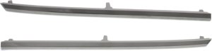 Upper Grille Molding Pair/Set for Honda Accord 2013-2015 Sedan, USA Built, Right (Passenger) and Left (Driver), 4/6 Cylinder, Chrome, Pair/Set of 2, Excludes Hybrid Model, Replacement