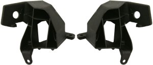 Headlight Bracket Pair/Set for 2008-2012 Honda Accord, Lower Right (Passenger) and Left (Driver) Replacement