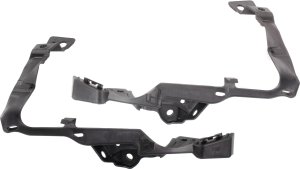 Headlight Mounting Bracket Pair/Set for 2015-2017 Vehicles, Right (Passenger) and Left (Driver), Light Mounting, Plastic Replacement