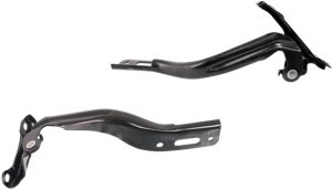 Hood Hinge Pair/Set for 2006-2011 Honda Civic Sedan/Coupe, Right (Passenger) and Left (Driver) Replacement