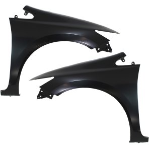 Front Fender Pair/Set for Honda Civic 2012-2015, Right (Passenger) and Left (Driver), Primed (Ready to Paint), Suitable for Sedan/Hybrid/(Coupe 2012-2013), Replacement
