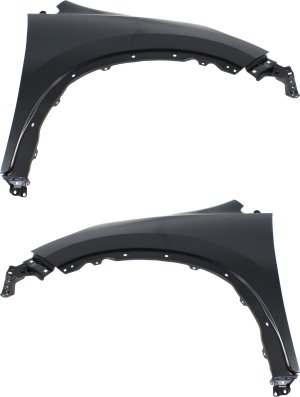 Front Fender Pair/Set for Honda CR-V 2012-2016, Right (Passenger) and Left (Driver), Primed (Ready to Paint), Steel, Replacement