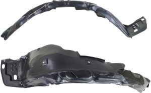 Front Fender Liner Pair/Set for Honda Civic 2012-2015, Right (Passenger) and Left (Driver), Sedan/Hybrid Models, Suitable for Japan Built Vehicle with Insulation Foam Replacement