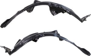 Front Fender Liner Pair/Set for 2015-2016 Auto Models, Right (Passenger) and Left (Driver), Replacement