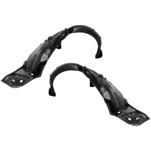 Front Fender Liner Pair/Set for 2016-2017 Honda Accord Sedan, Right (Passenger) and Left (Driver) Side Set, without Insulation Foam, Excluding Hybrid Model, Replacement