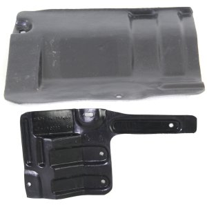 Front Engine Splash Shield Pair/Set for Hyundai Elantra 2001-2006, Tiburon 2003-2008, Right (Passenger) and Left (Driver) Replacement