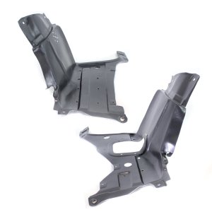 Engine Splash Shield Pair/Set for Honda Insight 2010-2014 & CR-Z 2011-2016, Right (Passenger) and Left (Driver) Under Cover Replacement