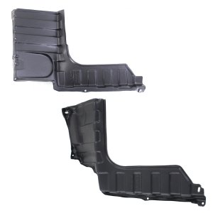 Engine Splash Shield Pair/Set for Hyundai Accent 2012-2017, Right (Passenger) and Left (Driver), Under Cover Replacement