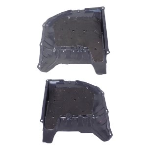 Engine Splash Shield Pair/Set for Honda Accord 2013-2017, TLX 2015-2020, Right (Passenger) and Left (Driver) Under Cover, Front Section, 3.5L Engine Replacement