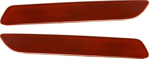 Rear Bumper Reflector Light Pair/Set for Honda CR-V 2010-2011, Right (Passenger) and Left (Driver) Replacement