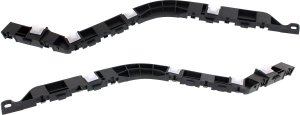 Rear Bumper Bracket Pair/Set for 2006-2007 Honda Accord Sedan/Hybrid, Includes Right (Passenger) and Left (Driver) Side Spacers, Made of Durable Plastic, Replacement