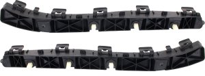 Rear Bumper Bracket Pair/Set for Hyundai Elantra Sedan, Years 2011-2016, Right (Passenger) And Left (Driver) Side, Made of Plastic, Replacement