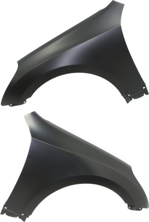 Front Fender Pair/Set for Hyundai Equus 2011-2016, Includes Right (Passenger) and Left (Driver) Fenders, Primed (Ready to Paint), Replacement