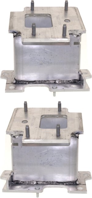 Front Bumper Bracket Mounting Pair/Set for Infiniti JX35 2013, Nissan Pathfinder 2013-2020, Right (Passenger) and Left (Driver) - Replacement