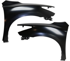 Front Fender Pair/Set for Infiniti JX35 (2013) and QX60 (2014-2020), Right (Passenger) and Left (Driver), Primed (Ready to Paint) Replacement