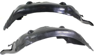 Front Fender Liner Pair/Set for 2000-2003 Jaguar S-Type, Right (Passenger) and Left (Driver) Replacement Parts