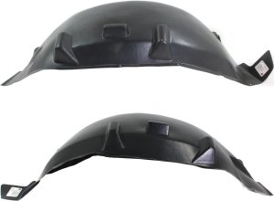 Rear Fender Liner Pair/Set for Jeep Wrangler 2007-2017 and Wrangler JK 2018, Right (Passenger) and Left (Driver) Replacement