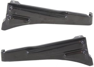 Front Bumper Bracket Pair/Set for 2007-2009 Kia Sorento, Right (Passenger) and Left (Driver), Replacement