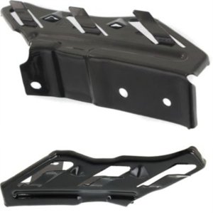 Headlight Bracket Pair/Set for KIA Optima 2012-2015, Right (Passenger) and Left (Driver), Steel, Excluding Hybrid Models, Replacement