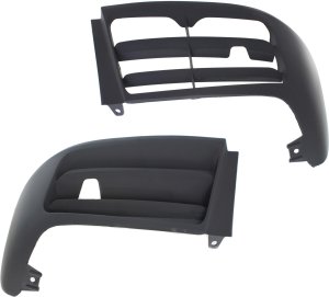 Front Bumper End Pair/Set for Lexus RX350/RX450H 2013-2015 Right (Passenger) and Left (Driver), Primed (Ready to Paint), without F Sport Package Replacement