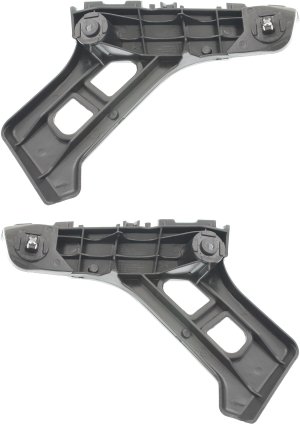 Front Bumper Bracket Pair/Set for Lexus CT200h 2011-2016, Right (Passenger) and Left (Driver) Bumper Side Support Replacement