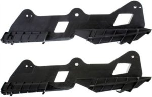 Front Bumper Bracket Pair/Set for 2010-2012 Lexus ES350, Right (Passenger) and Left (Driver), Bumper Support, Durable Plastic, Replacement