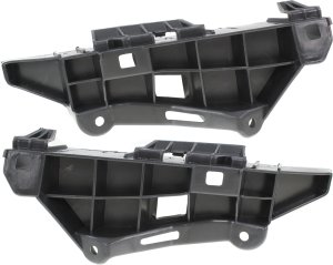 Headlight Bracket Mounting Plate Pair/Set for Lexus RX350 2010-2015 / RX450H 2013-2015, Right (Passenger) and Left (Driver), Plastic, Replacement