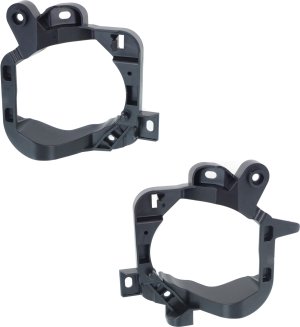 Fog Light Bracket Pair/Set for Lexus IS250/IS350 2011-2015, Right (Passenger) and Left (Driver), Plastic, w/ F Sport Pkg, Replacement