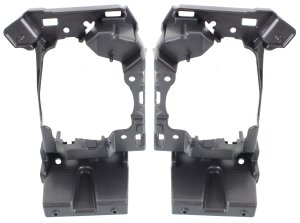 Fog Light Bracket Pair/Set for Lexus IS250/IS350/IS200T 2014-2016, Right (Passenger) and Left (Driver), with F Sport Package, Excludes C Model, Replacement