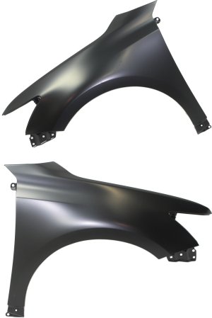 Front Fender Pair/Set for Lexus CT200H 2011-2017, Right (Passenger) and Left (Driver), Primed (Ready to Paint) Replacement