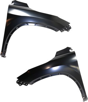 Front Fender Pair/Set for Lexus RX350/RX450H 2016-2022, Primed (Ready to Paint), Right (Passenger) and Left (Driver), Replacement