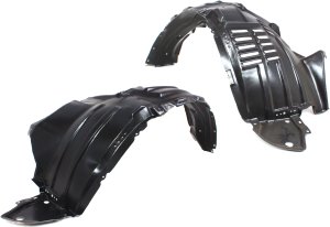 Front Fender Liner, Right (Passenger) and Left (Driver), Front Section Inner Panel Pair/Set for Lexus LX570 2008-2015, Replacement