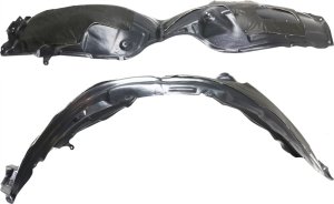 Front Fender Liner Pair/Set for Lexus ES300H/ES350 (2013-2018), Right (Passenger) and Left (Driver), with Insulation Foam and Extension Sheet Replacement