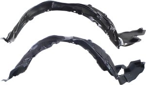 Front Fender Liner for Lexus IS250/IS350 2006-2008, Right (Passenger) and Left (Driver) Pair/Set of 2, Replacement