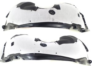 Front Fender Liner for 2013-2016 Lincoln MKZ, Right (Passenger) and Left (Driver) with Insulation Foam, Replacement Pair/Set