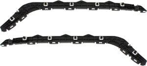 Rear Bumper Bracket Pair/Set for Lexus ES350 2007-2012, Right (Passenger) & Left (Driver) Side Replacement
