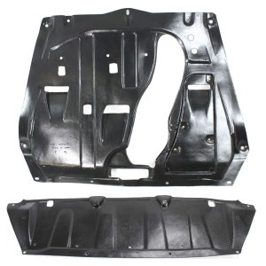 Engine Splash Shield Set for Lexus RX330 2004-2006, Set of 2, Front and Center Position, Replacement