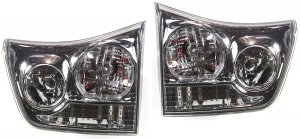 Inner Tail Light Assembly for Lexus RX330 (2004-2006) and RX350 (2007-2009), Right (Passenger) and Left (Driver), Halogen, Replacement Pair/Set