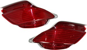 Rear Side Marker Light Assembly Pair/Set for Lexus RX350/RX450H (2010-2015), Right (Passenger) and Left (Driver) Sides, Compatible with Canada/Japan Built Vehicle, Replacement