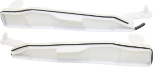 Rear Bumper Retainer Pair/Set for 2010-2012 LS460/LS600H, Right (Passenger) and Left (Driver), Plastic Replacement by Lexus