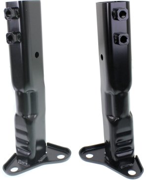 Front Bumper Bracket Support Pair/Set for Mini Cooper 2007-2016, Right (Passenger) and Left (Driver) Replacement