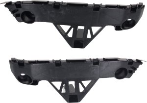Front Bumper Retainer Pair/Set for Mazda Mazda 3 2010-2012, Right (Passenger) and Left (Driver), Hatchback, 2.3L Engine, Plastic Material, Replacement